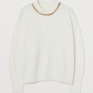 H&M chain sweater